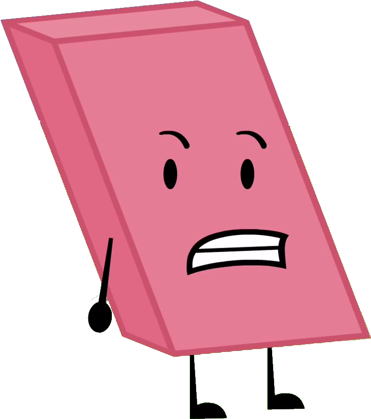 Eyebrowseraser - Battle For Dream Island Eraser (850x917), Png Download