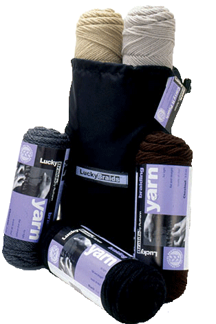 Lucky Braids Braiding Yarn - Yarn (360x480), Png Download