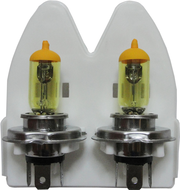 Bombillo Silvin 12v Halogeno H4 100/90w Amarillo (lf-2724) - Amarillo (800x800), Png Download