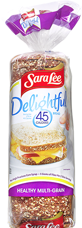Sara Lee Delightful Healthy Multi-grain Bread - Sara Lee Delightful (273x461), Png Download