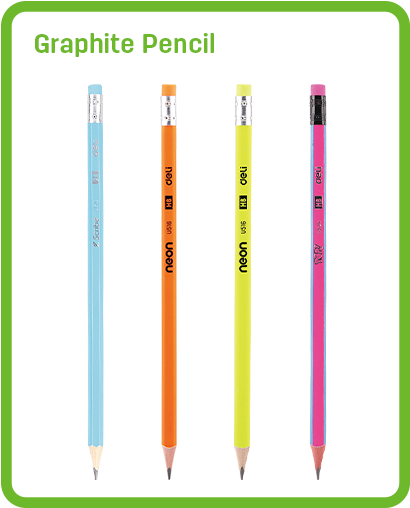 Eu51806 Graphite Pencil 2b W/eraser - Writing (500x620), Png Download