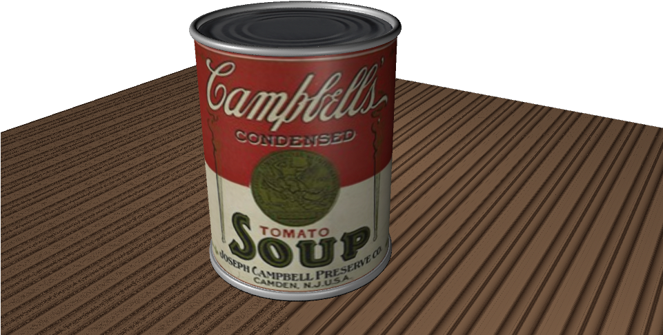 Why Does The Left Half Of My Surface Look Grainy - Campbell Soup Label (960x540), Png Download