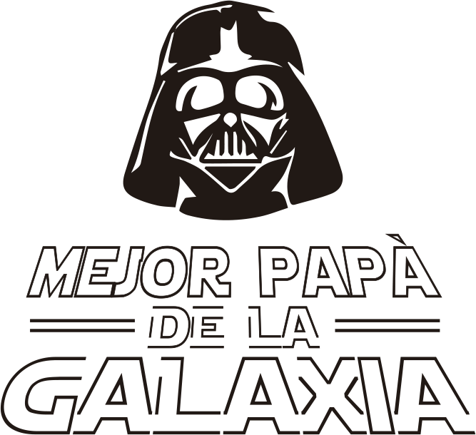 Campaña Día Del Padre / Visuales Para Marcación - Darth Vader (667x610), Png Download