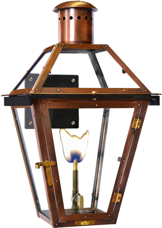 Copper Lantern - Bevolo French Quarter (966x1000), Png Download