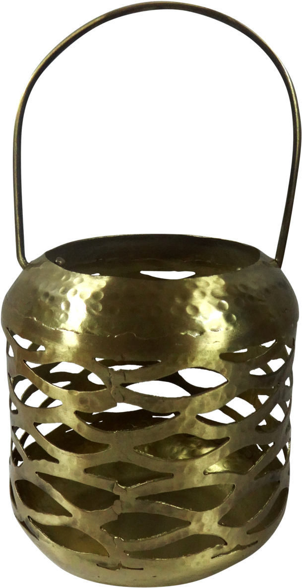 Hanging Lantern Brass (1440x1920), Png Download