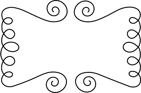 Black Doodle Swirl - Png Transparent Label Doodle (455x300), Png Download