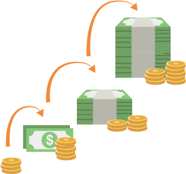 Cash Clipart Reimbursement - Money Grow Clipart (400x400), Png Download