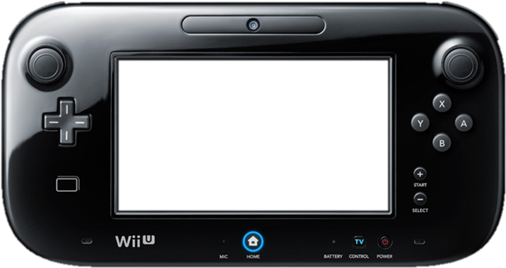 Wii U Gamepad Template - Nintendo Peach Wii Remote Plus Wii-u / Wii U (853x532), Png Download