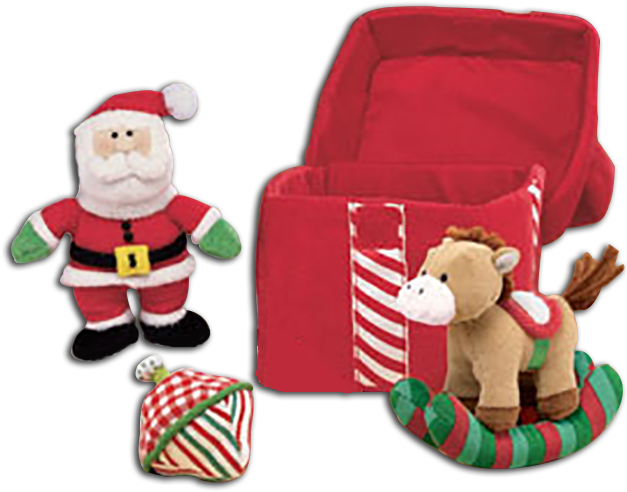 Christmas Activity Toys - My First Christmas Toys (634x500), Png Download