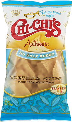 Chi-chi's® No Salt White Corn Tortilla Chips - Chi Chi's (300x400), Png Download
