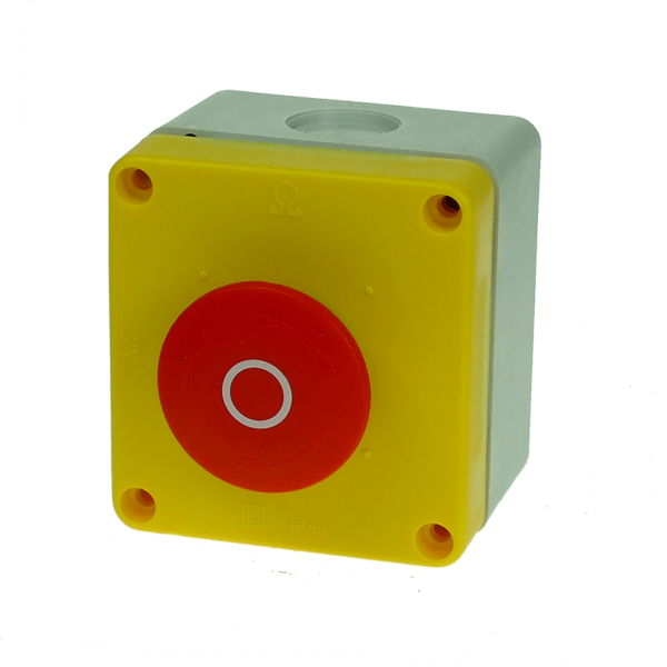 Bg10p34 Emergency Stop Station 40mm Twist To Release - Circle (600x600), Png Download