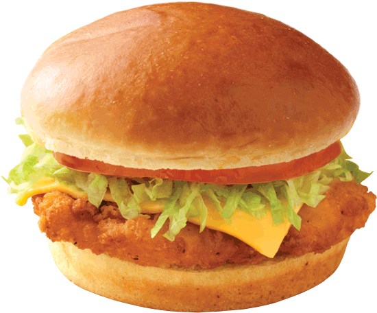 Premium Chicken Sandwich - Chicken Sandwich (560x560), Png Download