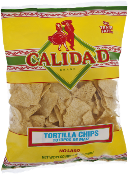 Mission Calidad Tortilla Chips - 12oz (600x600), Png Download