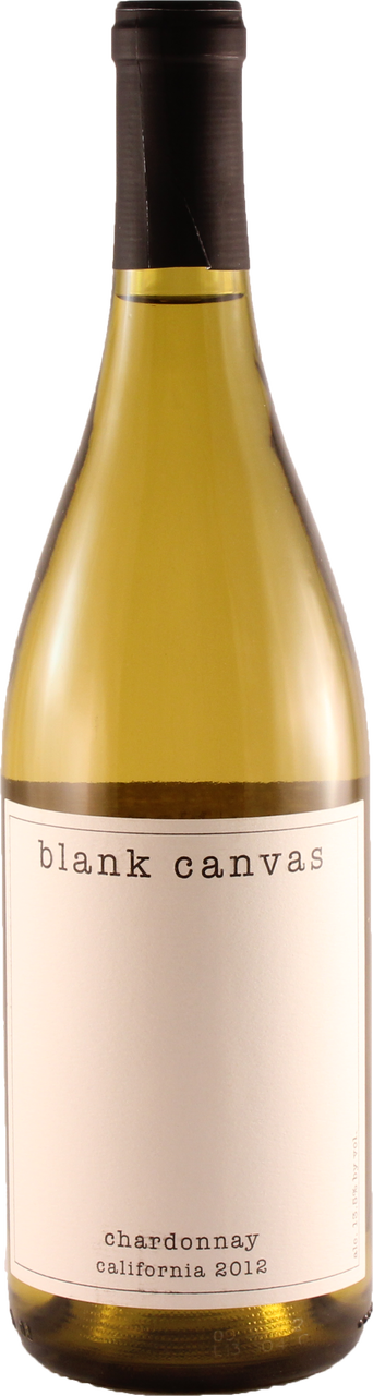 Blank Canvas Chardonnay 750ml (342x1280), Png Download