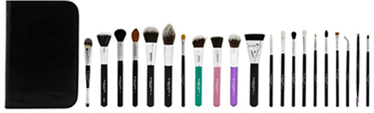 Blank Canvas 21 Piece Brush Set - Blank Canvas Total Pro Deluxe Set (750x808), Png Download
