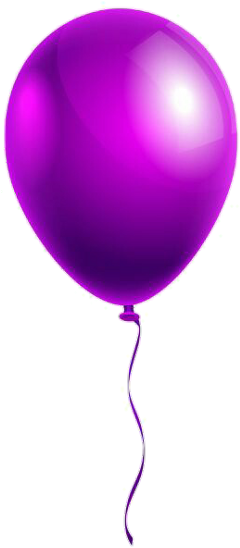 Balao Balloon Pink Rosa Love - Balloon Clipart (240x555), Png Download