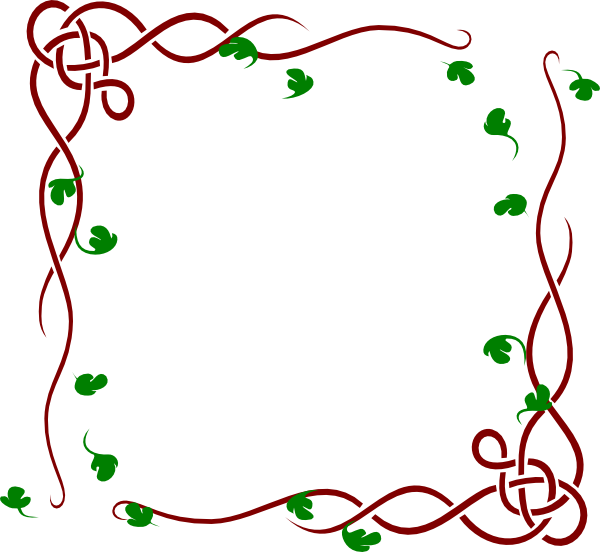 How To Set Use Leafy Frame 2 Svg Vector (600x552), Png Download