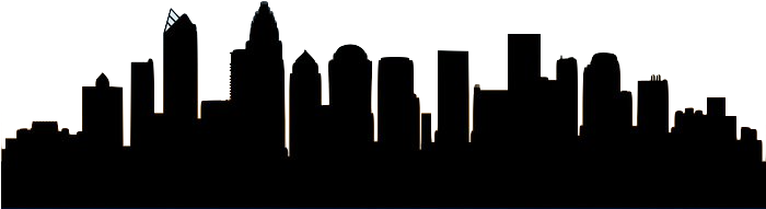 Hello I'm Jenna Charlotte Nc - Charlotte Cityscape (699x205), Png Download