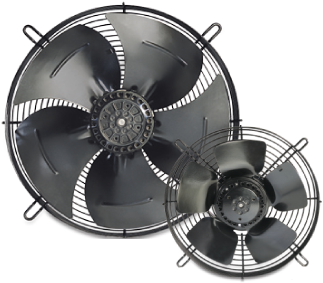 Axial Fans - Metal Blades - Large Axial Fan At Kolkata (400x350), Png Download