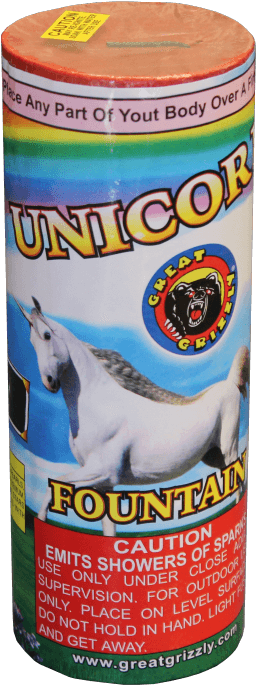 Unicorn* - Great Grizzly (275x700), Png Download