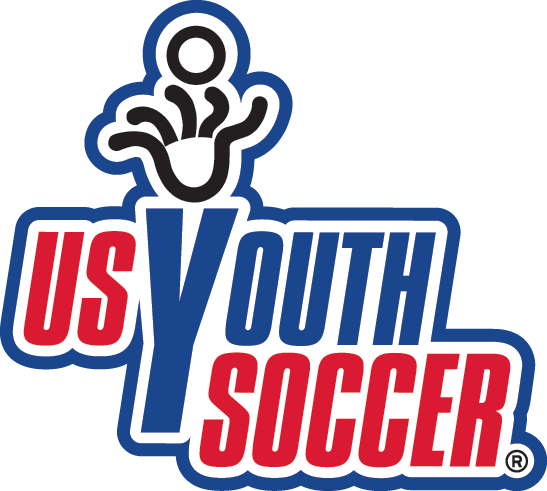 Us Youth Soccer Logo (547x491), Png Download