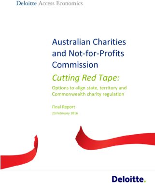 Cutting Red Tape - Deloitte (320x453), Png Download