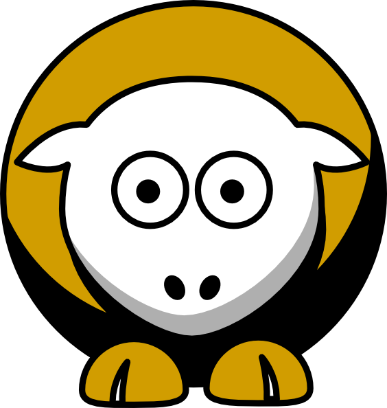 Sheep Army Black Knights Team Colors (564x594), Png Download