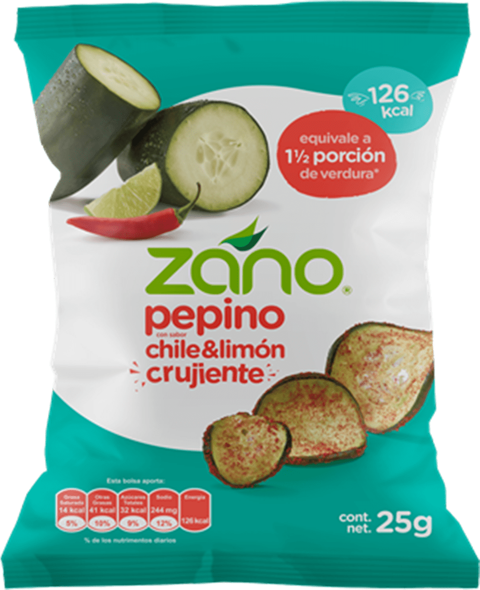 Pepino - Zano Snacks (1200x1200), Png Download