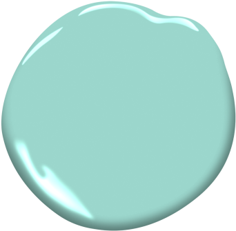 Sea Mist Green - Benjamin Moore 2048 50 (360x360), Png Download