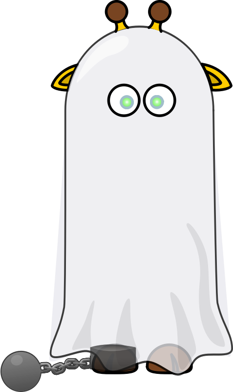 Medium Image - Halloween Giraffe (477x800), Png Download