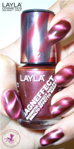 Tag Giveaways Galore Sent You On Their Wall - Layla Magneffect Nail Polish In Autumn Brown (500x500), Png Download