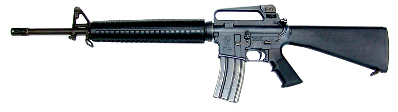 M16a2mod705 G - Made In China Guns (776x258), Png Download