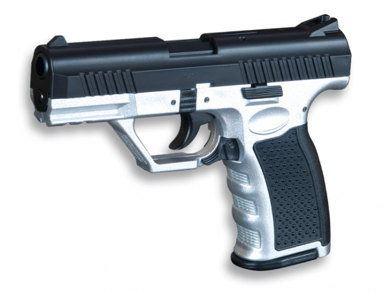 Pistola Airsoft De Muelle - Pistolas Pesada (550x419), Png Download