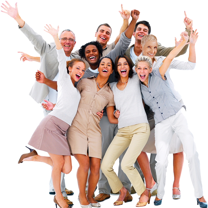 The Greatest Compliment We Can Ever Receive Is A Referral - Group Of Customers (704x696), Png Download