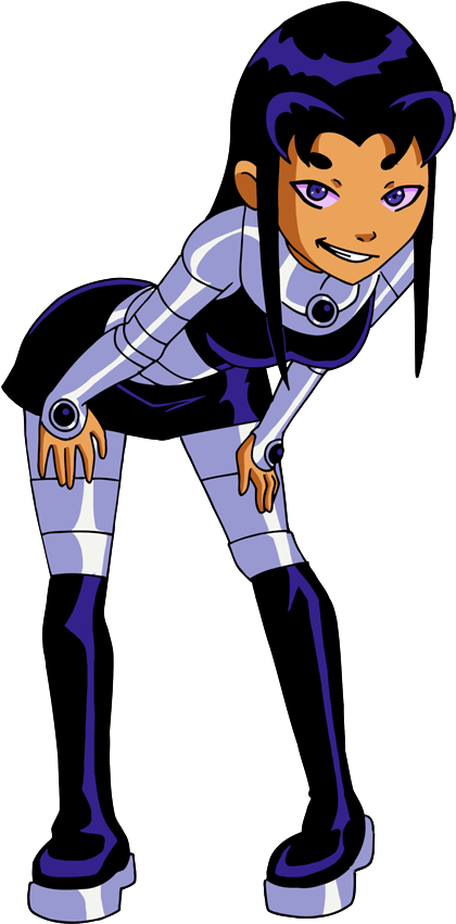 Blackfire - Teen Titans Blackfire Png (466x916), Png Download