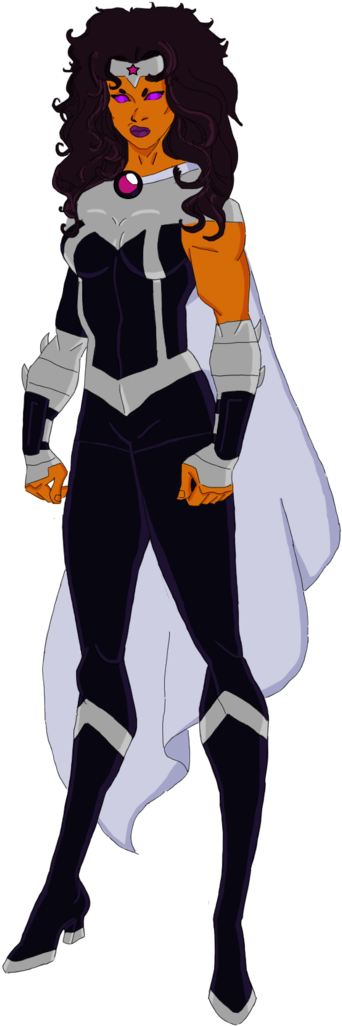 Anti Titans Blackfire - Young Justice Blackfire (400x1058), Png Download