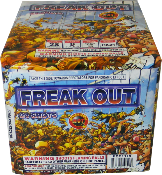 Freak Out 24 Shot - Tabletop Game (556x600), Png Download