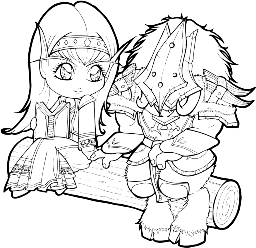 Wow Commission - Art (908x880), Png Download