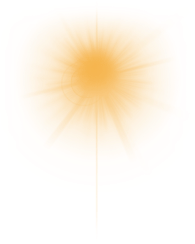 Golden Flare Png Pic - Orange (629x800), Png Download
