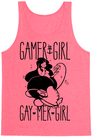 Tank - Gamer Girl Vs Gay Mergirl (484x484), Png Download