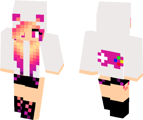 Cute Gamer Girl - Video Game (584x497), Png Download