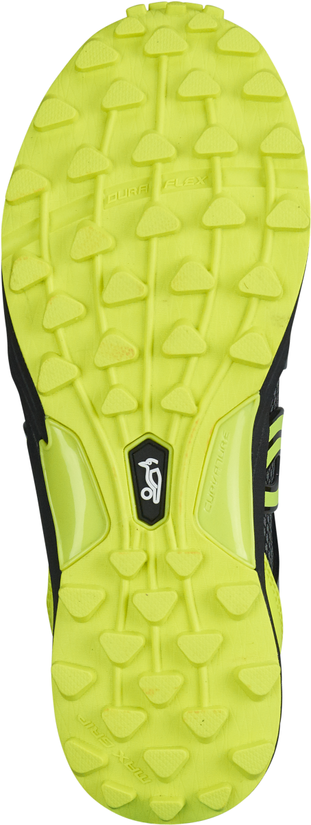 More Views - Kookaburra Flare Hockey Shoes - Grey/yellow - Uk 7 (1200x1200), Png Download