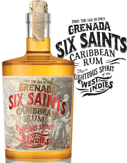 Revived Deep - Six Saints Rum Six Saints Caribbean Dark Rum (420x539), Png Download