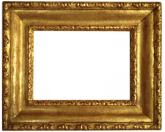 Free Gold Vintage Frame Png - Decorative Picture Frame (670x539), Png Download