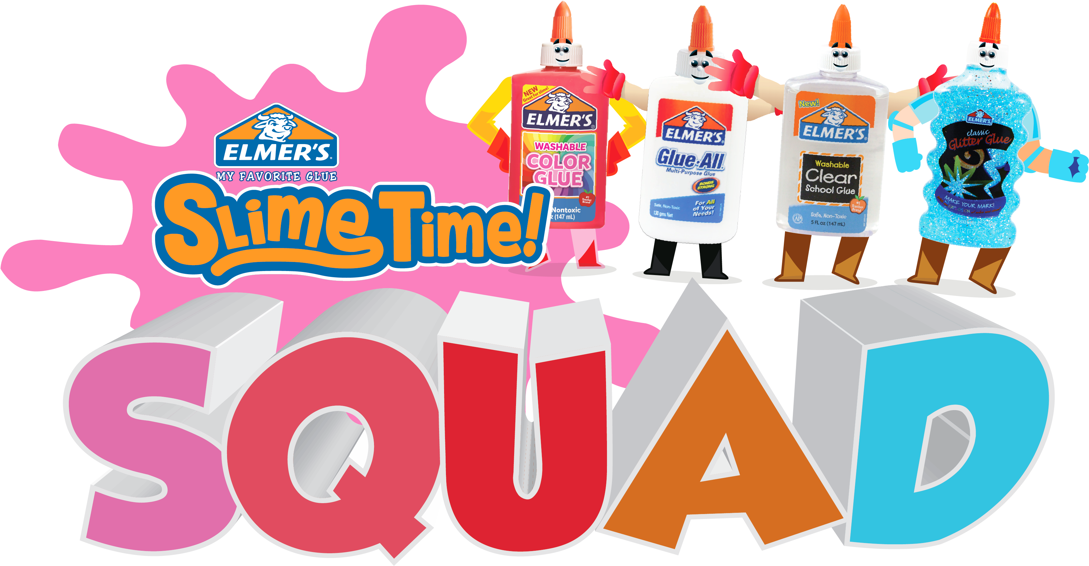 Elmer's Glue (3674x2053), Png Download