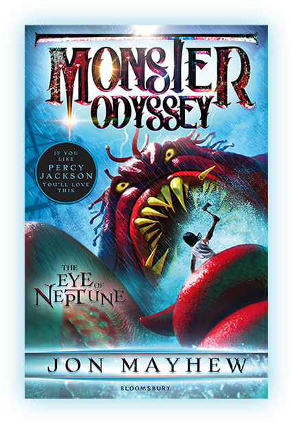 Alt Tag Goes Here - Monster Odyssey: The Eye Of Neptune By Jon Mayhew (500x668), Png Download
