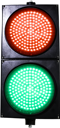 Semáforo Vehicular Led - Semaforo 2 Luces Png (600x600), Png Download