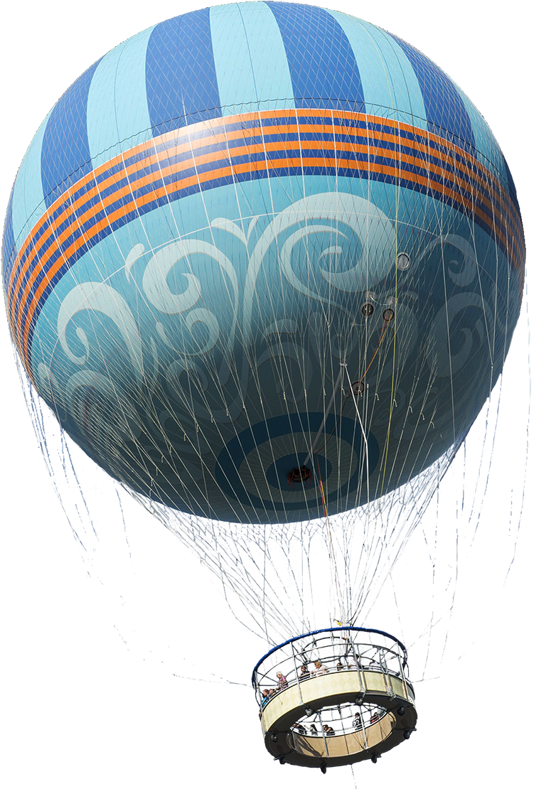S - Disney Hot Air Balloon Png (800x1126), Png Download