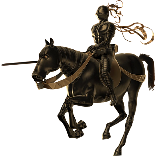 Share This Image - Horse Knight Png (542x545), Png Download