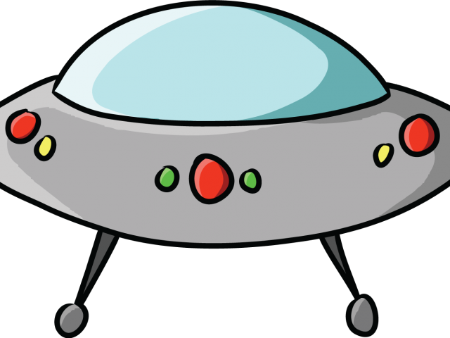 Flying Saucer Cliparts Free Download Clip Art - Spaceship Clipart Png (640x480), Png Download